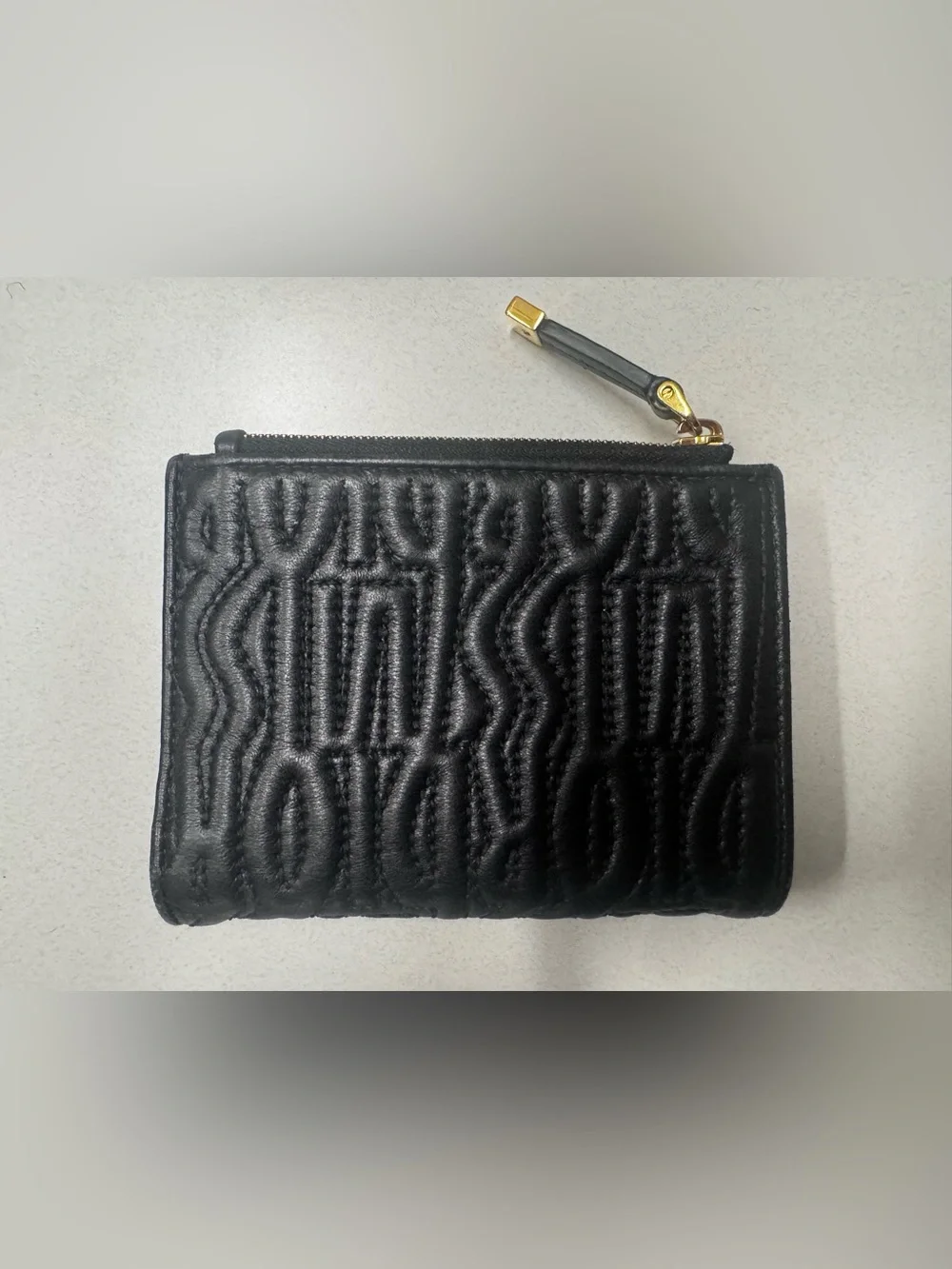 Miss Dior Dahlia Wallet in Lambskin Leather with Quilted Miss Dior Allove